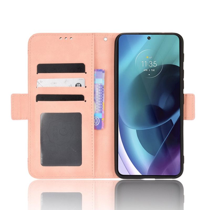 Flip Case Moto G31 / Moto G41 First Class Multi-card