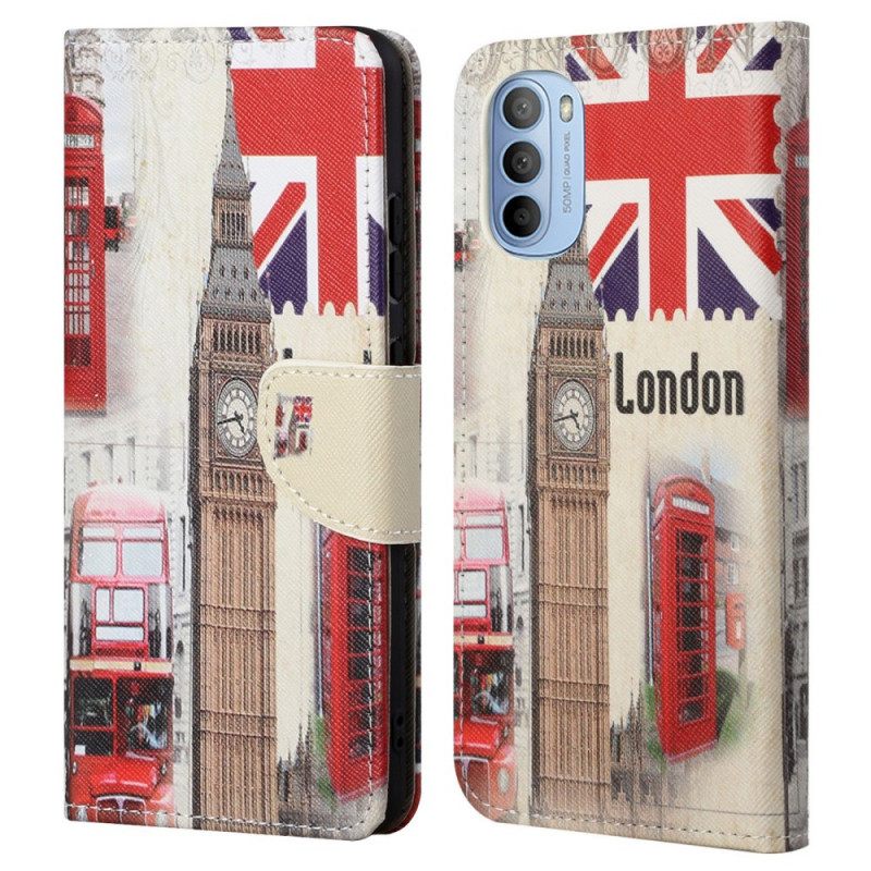 Flip Case Moto G31 / Moto G41 London Life