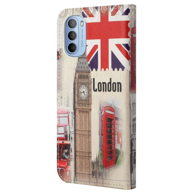 Flip Case Moto G31 / Moto G41 London Life