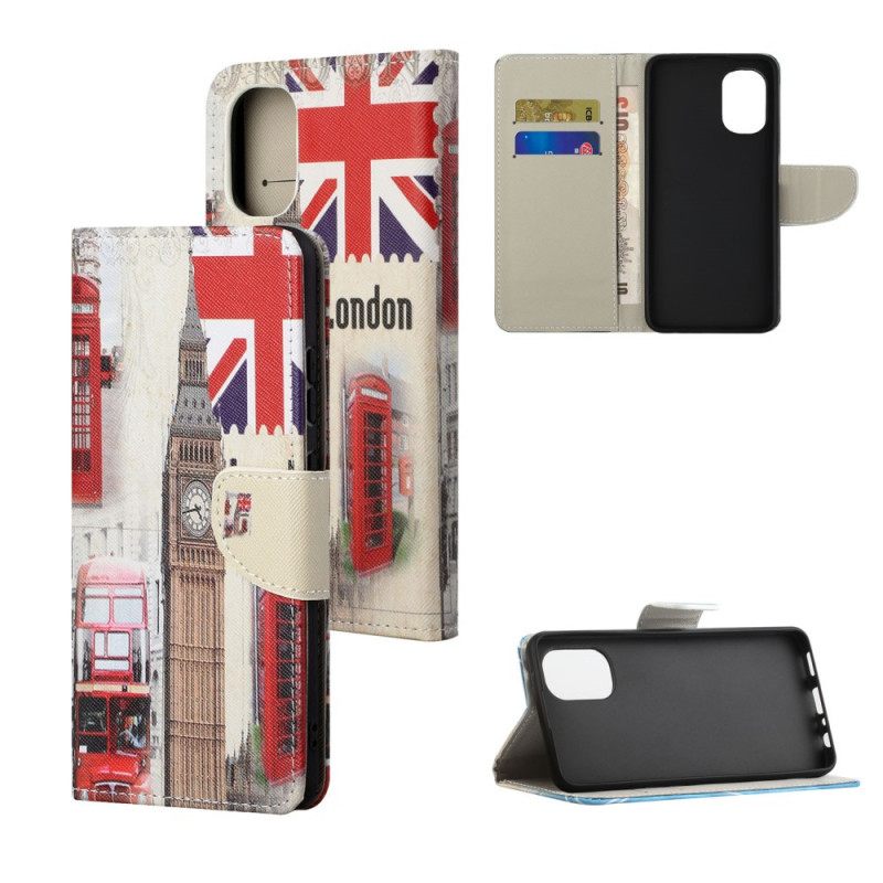 Flip Case Moto G31 / Moto G41 London Life