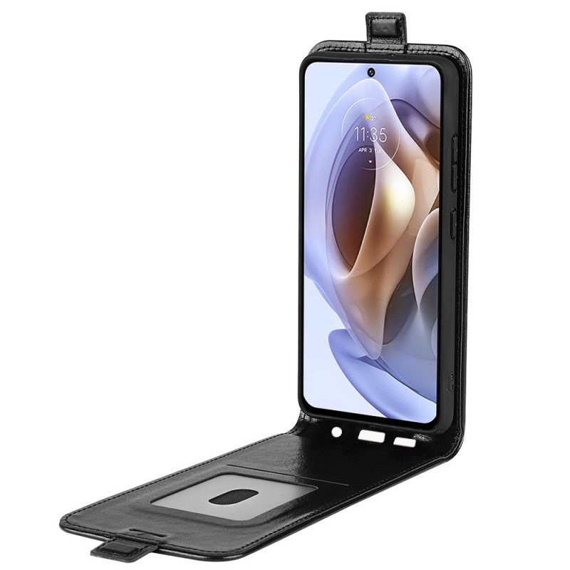 Kotelot Moto G31 / Moto G41 Folding Retro