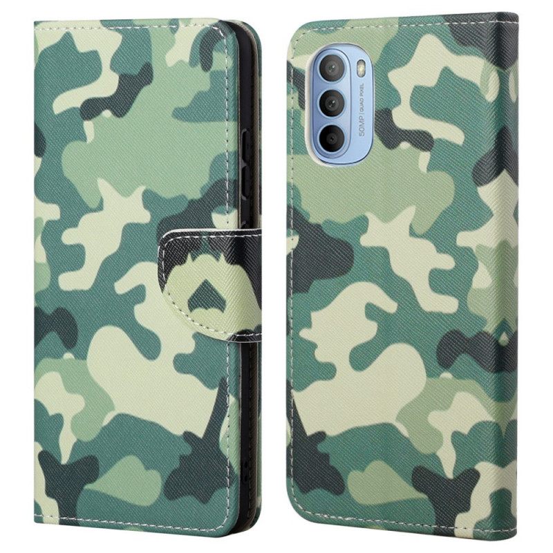 Kotelot Moto G31 / Moto G41 Military Camouflage