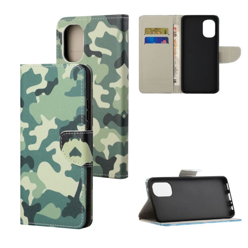 Kotelot Moto G31 / Moto G41 Military Camouflage