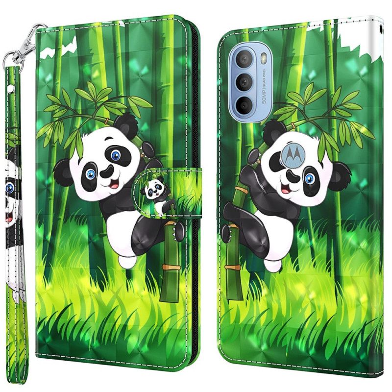 Kotelot Moto G31 / Moto G41 Panda Ja Bamboo