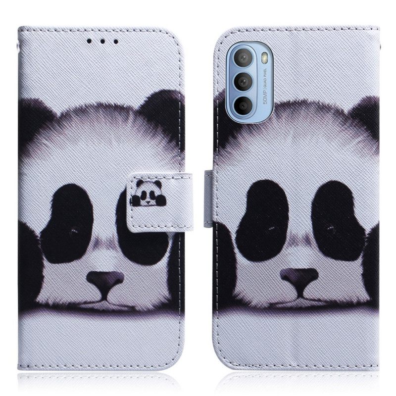 Kotelot Moto G31 / Moto G41 Panda Kasvot