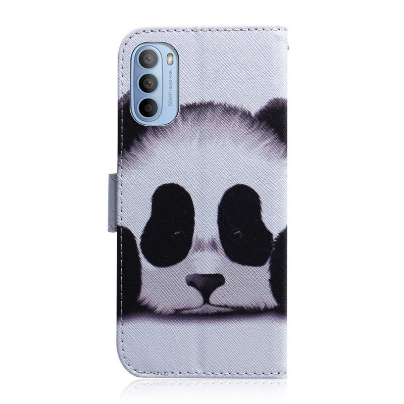 Kotelot Moto G31 / Moto G41 Panda Kasvot