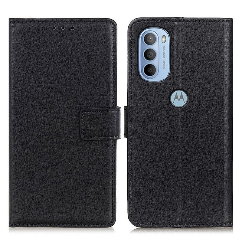 Kotelot Moto G31 / Moto G41 Simple Faux Leather