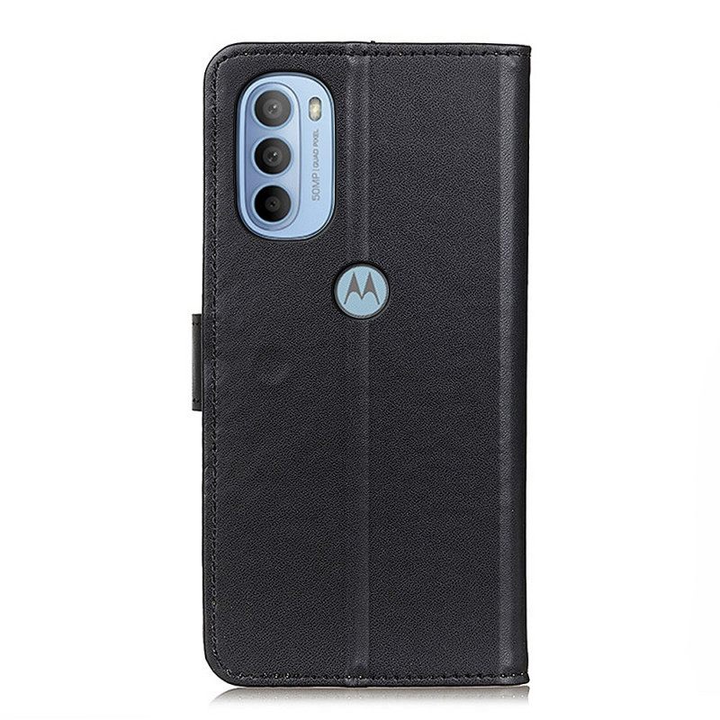 Kotelot Moto G31 / Moto G41 Simple Faux Leather