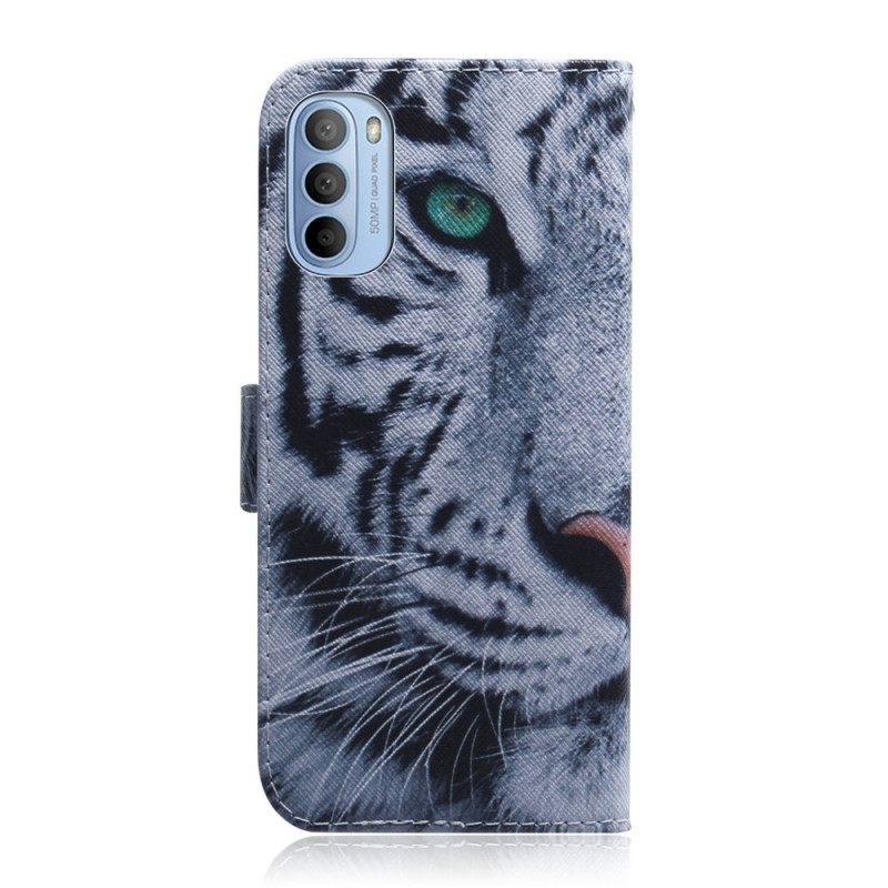 Kotelot Moto G31 / Moto G41 Tiger Face