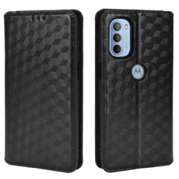 Puhelinkuoret Moto G31 / Moto G41 Kotelot Flip Diamond Leather Effect