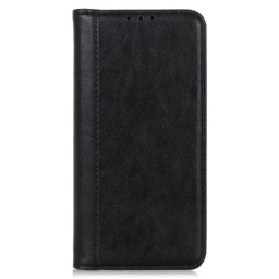 Puhelinkuoret Moto G31 / Moto G41 Kotelot Flip Elegance Split Litchi Leather