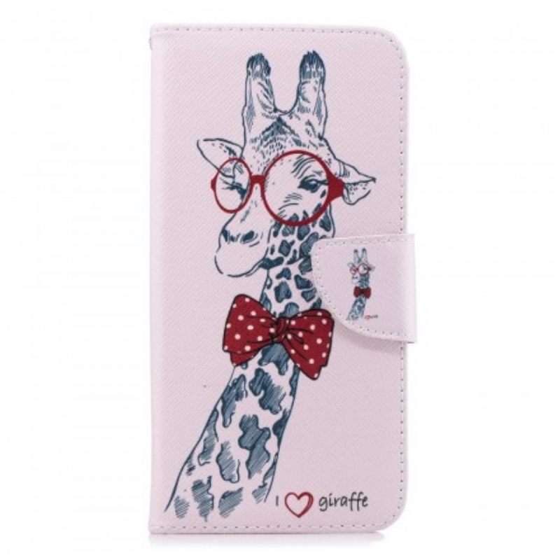 Kotelot Samsung Galaxy J6 Plus Brainy Giraffe