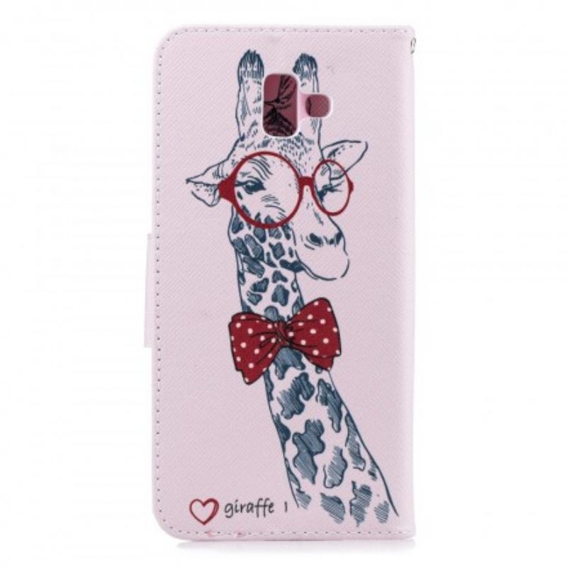 Kotelot Samsung Galaxy J6 Plus Brainy Giraffe