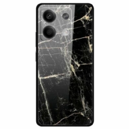 Kuori Xiaomi Redmi Note 13 5g Platinum Black Pattern Tempered Glass