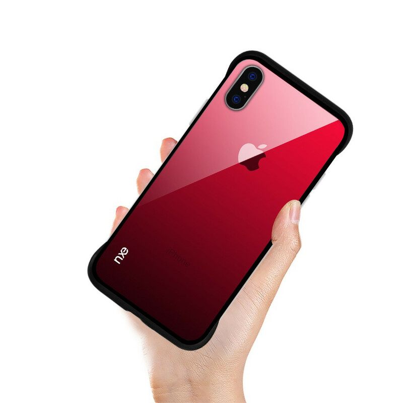 Case iPhone XS Max Nxe Karkaistun Lasin Värit