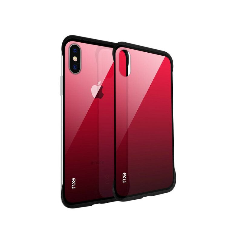 Case iPhone XS Max Nxe Karkaistun Lasin Värit