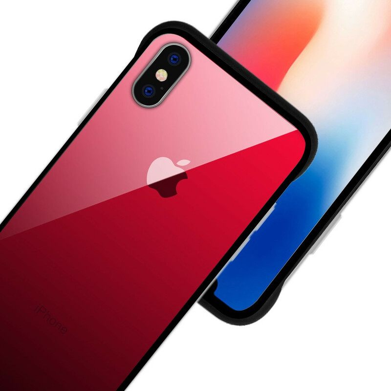 Case iPhone XS Max Nxe Karkaistun Lasin Värit