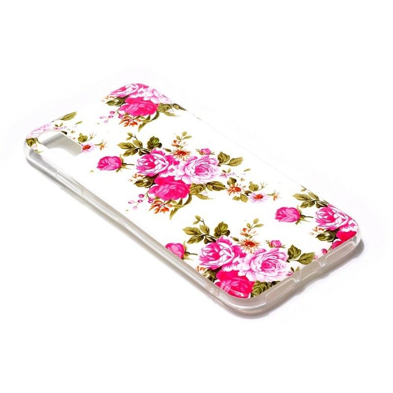 Kuori iPhone XS Max Fluorescent Liberty Flowers