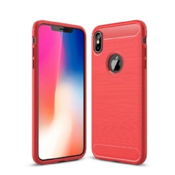 Kuori iPhone XS Max Harjattu Hiilikuitu