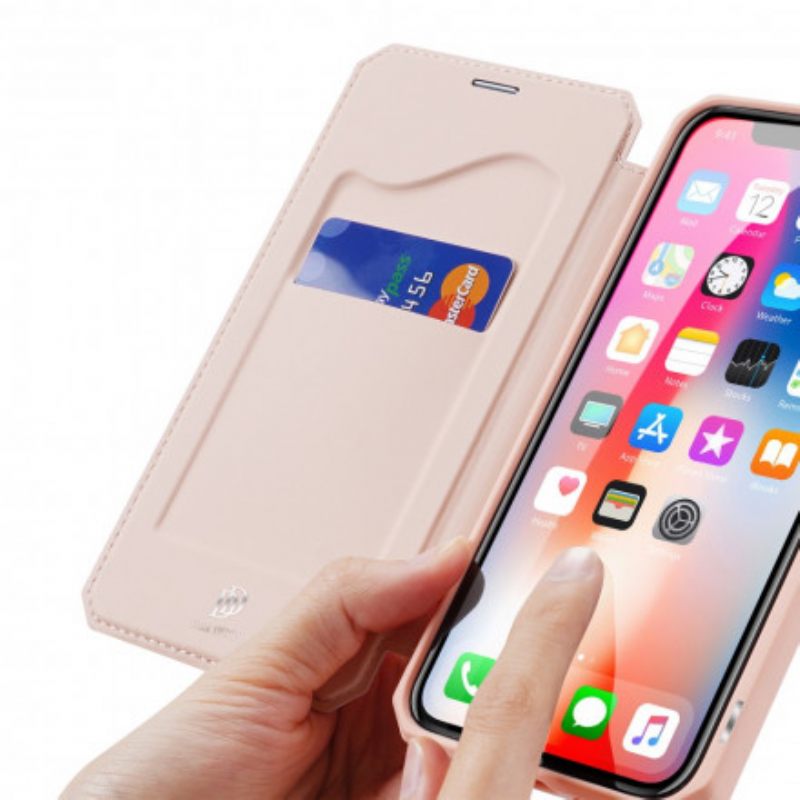 Puhelinkuoret iPhone XS Max Kotelot Flip Skin X Sarjan Dux Ducis