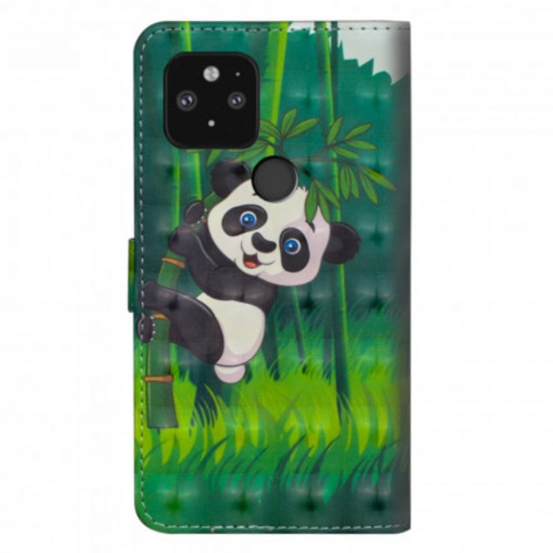 Kotelot Google Pixel 5 Panda Ja Bamboo