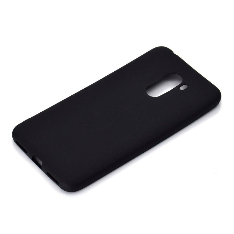 Case Pocophone F1 Matt Pehmeä Silikoni