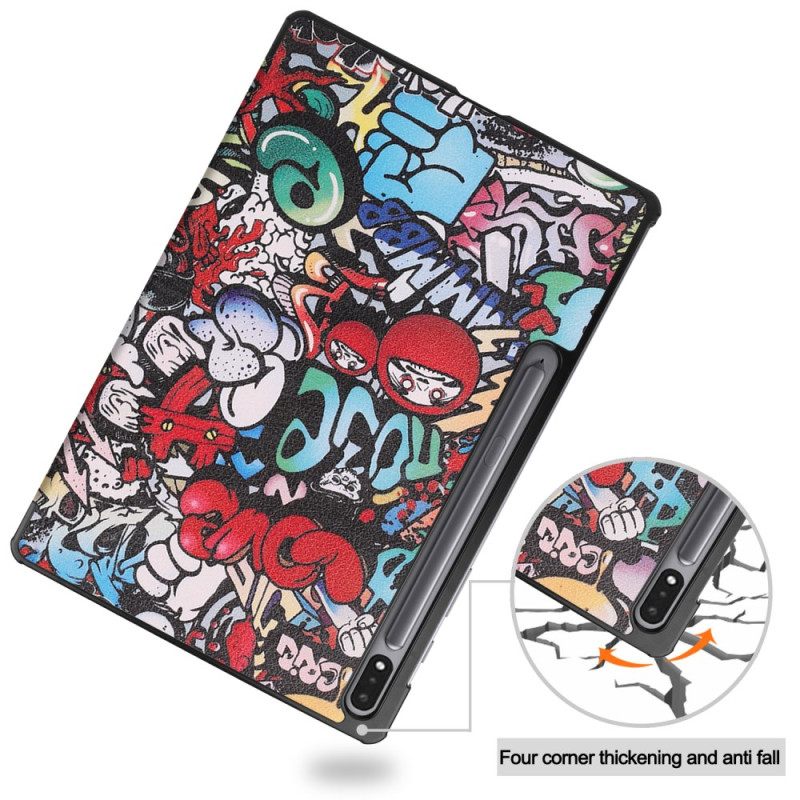 Samsung Galaxy Tab S9 Plus Graffiti-kuvio