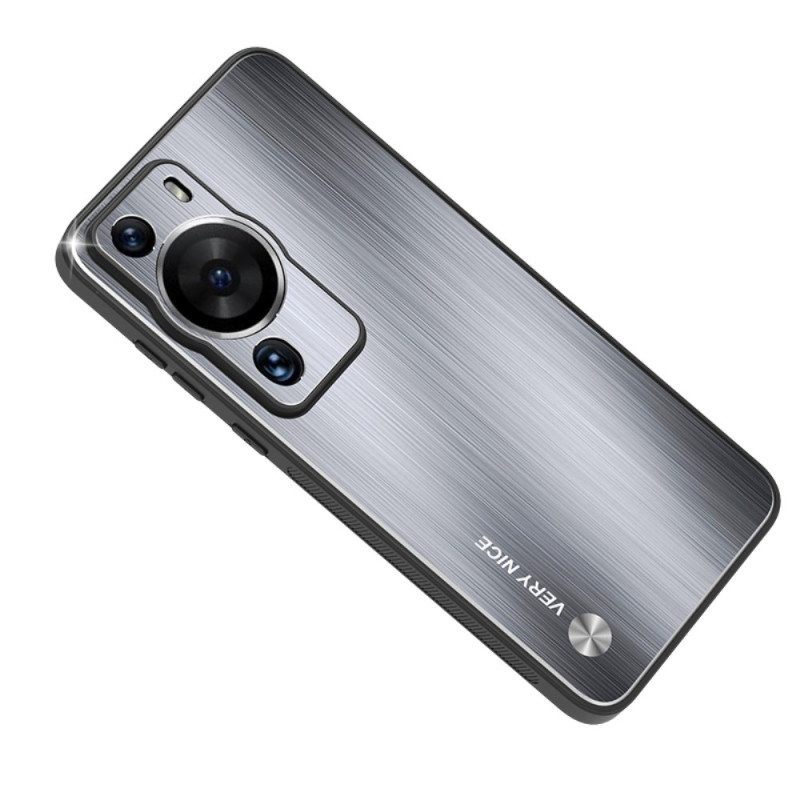 Case Huawei P60 Pro Harjattua Alumiinia