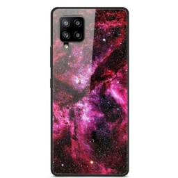 Case Samsung Galaxy A42 5G Karkaistu Lasikukkakeiju