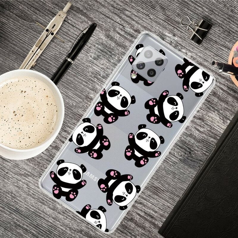 Case Samsung Galaxy A42 5G Top Panda Fun