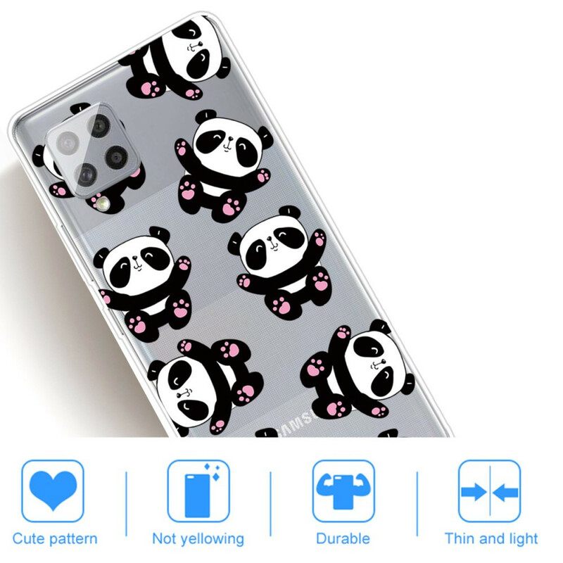 Case Samsung Galaxy A42 5G Top Panda Fun