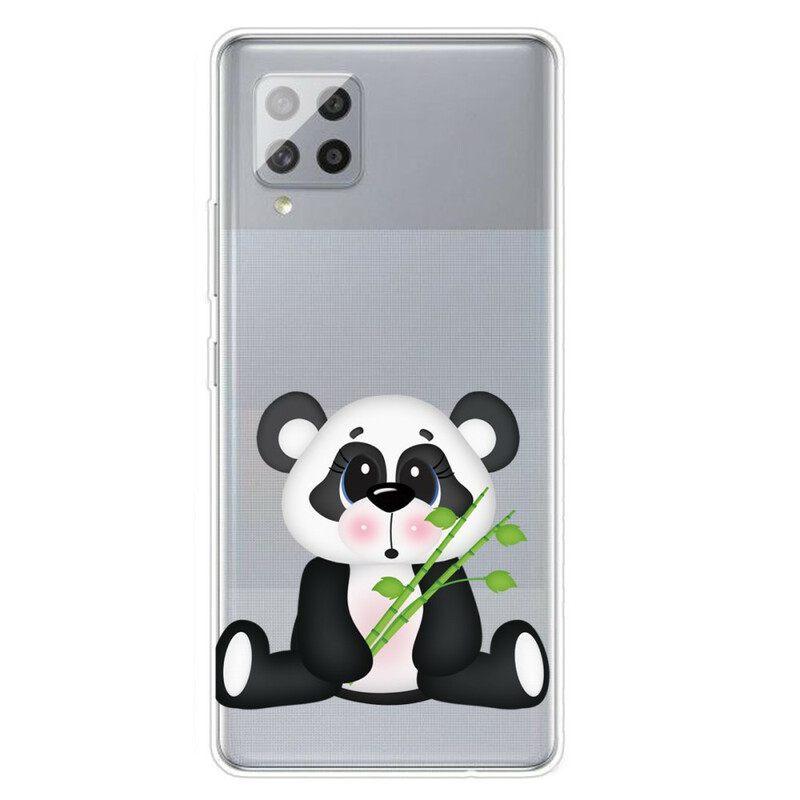 Case Samsung Galaxy A42 5G Transparent Sad Panda