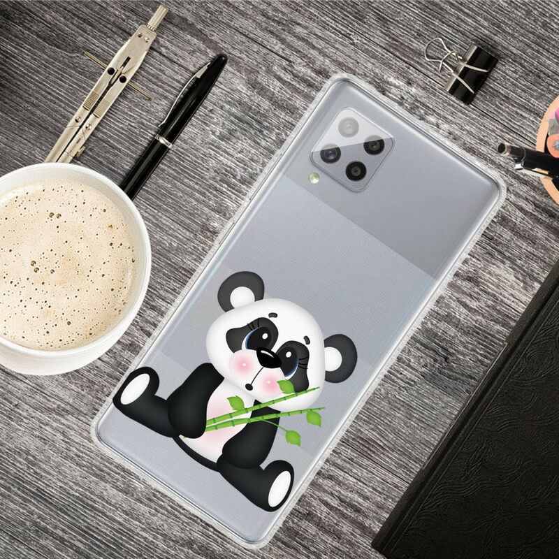 Case Samsung Galaxy A42 5G Transparent Sad Panda