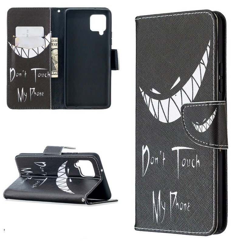 Flip Case Samsung Galaxy A42 5G Devil Puhelin