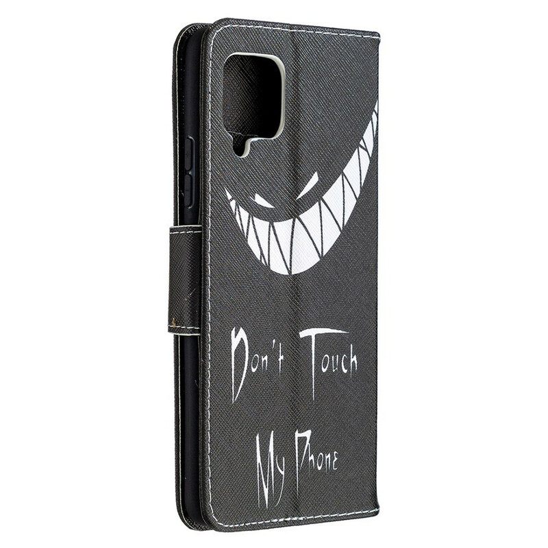 Flip Case Samsung Galaxy A42 5G Devil Puhelin