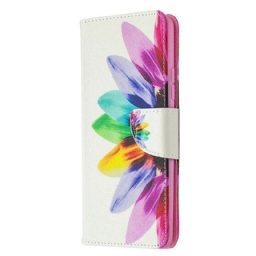 Flip Case Samsung Galaxy A42 5G Flower Watercolour