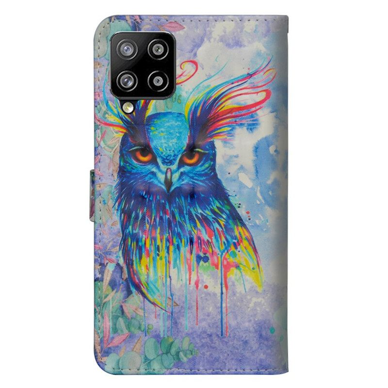 Kotelot Samsung Galaxy A42 5G Bird Watercolour