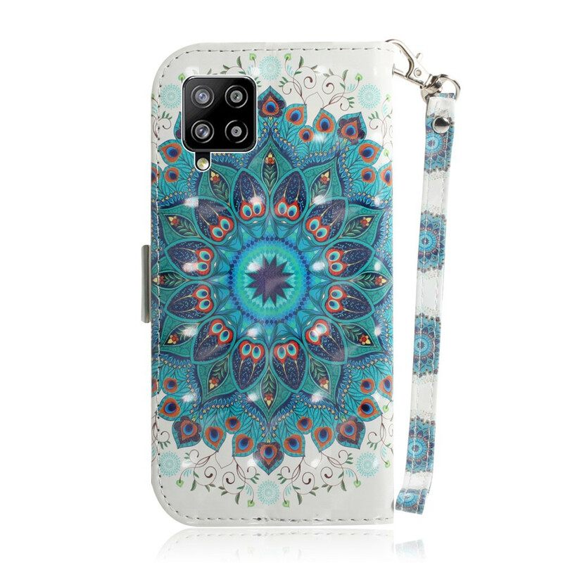 Kotelot Samsung Galaxy A42 5G Suojaketju Kuori Magistral Strappy Mandala