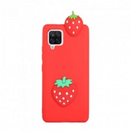 Kuori Samsung Galaxy A42 5G Strawberry 3d