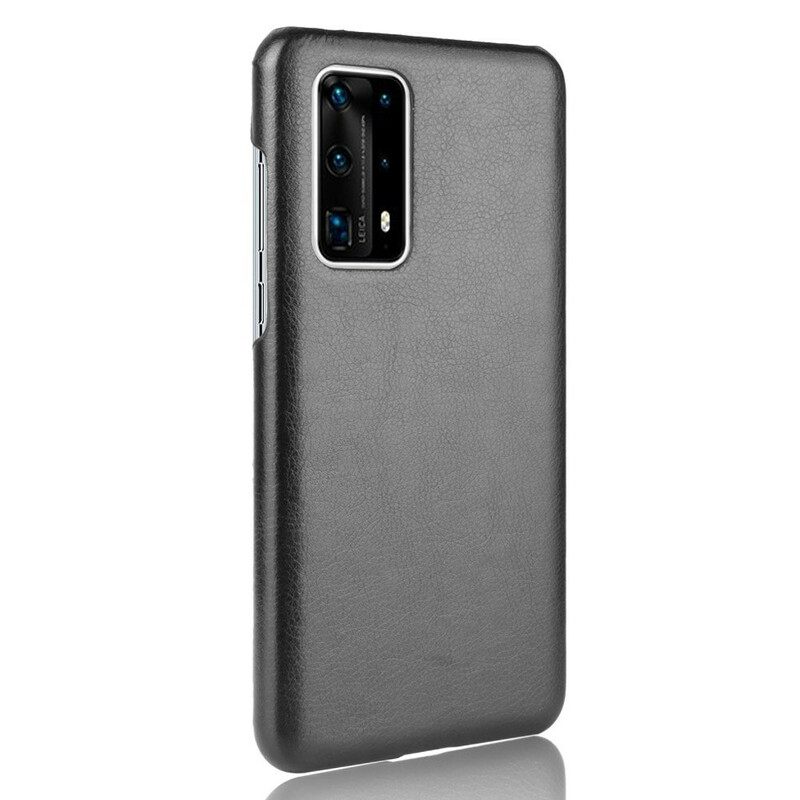 Case Huawei P40 Pro Plus Litchi Performance Leather Effect