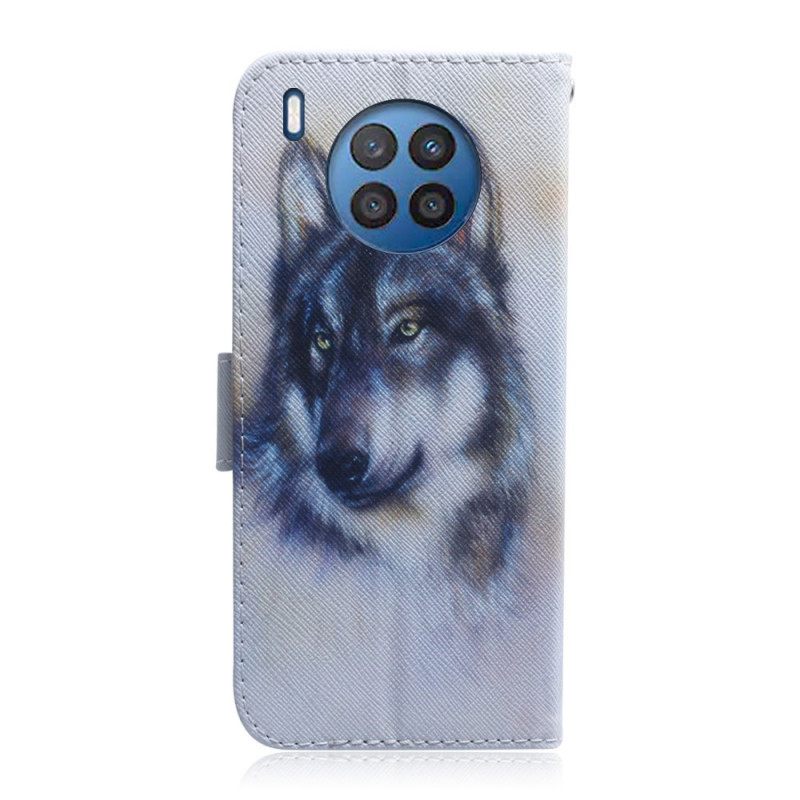 Flip Case Huawei Nova 8i / Honor 50 Lite Canine Look