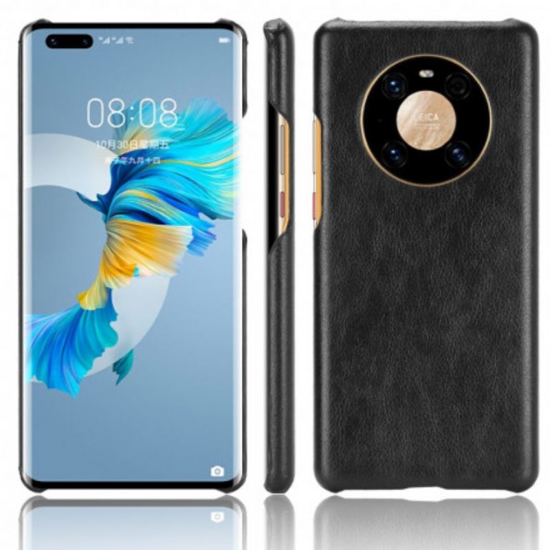 Case Huawei Mate 40 Pro Litchin Nahkaefekti