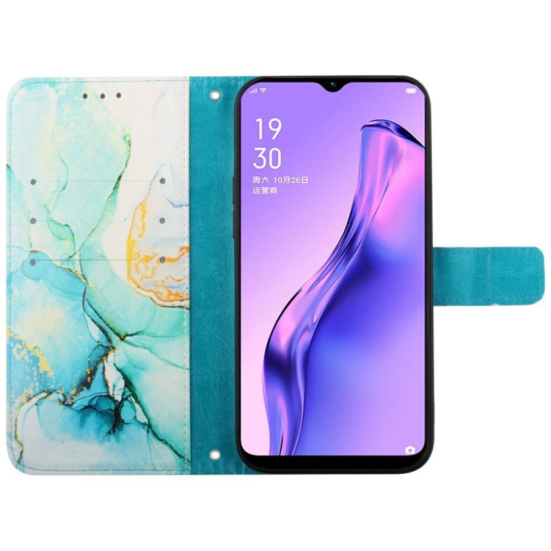 Kotelot Oppo Reno 11 Pro 5g Marmorikuvio Hihnalla