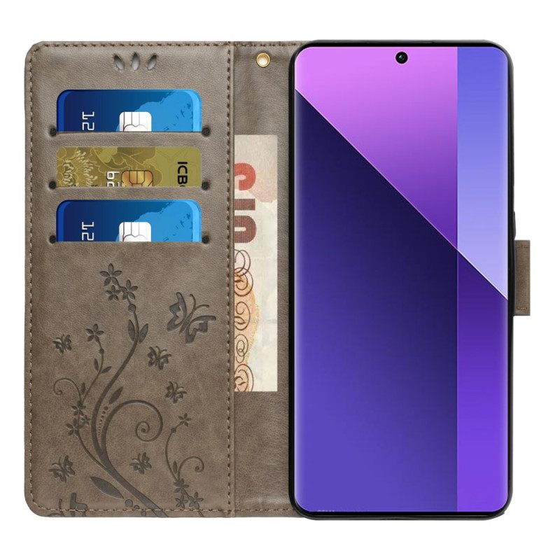 Kotelot Oppo Reno 11 Pro 5g Perhoskuvio Hihnalla