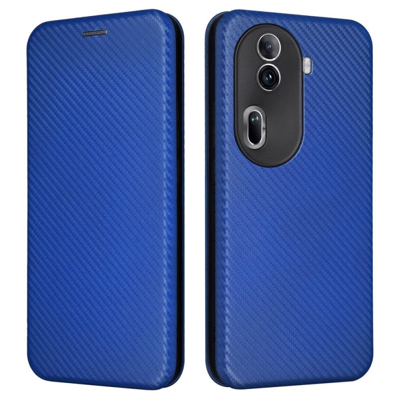 Nahkakotelo Oppo Reno 11 Pro 5g Carbonone Fiber Suojakuori