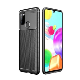 Case Samsung Galaxy A21s Joustava Hiilikuitu