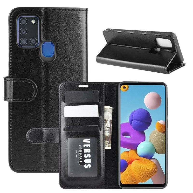 Kotelot Samsung Galaxy A21s Faux Leather Ultra