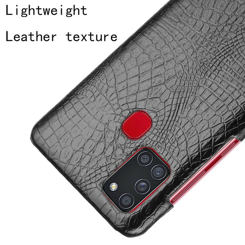 Kuori Samsung Galaxy A21s Crocodile Skin Effect