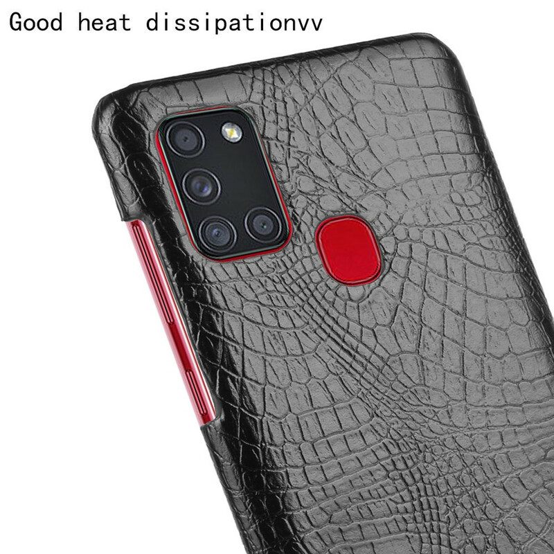 Kuori Samsung Galaxy A21s Crocodile Skin Effect