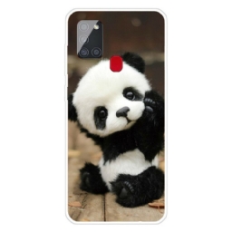 Kuori Samsung Galaxy A21s Flexible Panda